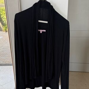 Calypso St Barth Navy Open Front Cardigan- Excellent Condition